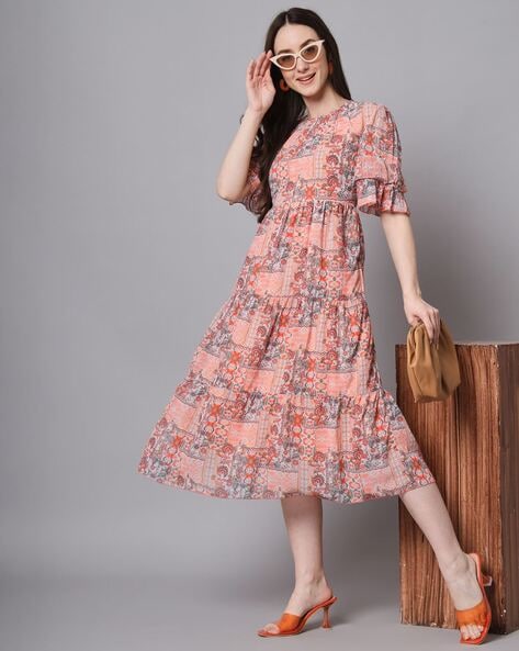 Ajio one cheap piece dress