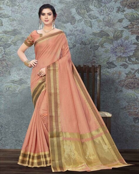 Alluring Multi Colour Silk Woven Designer Saree