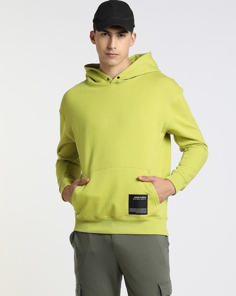 Yellow green store hoodie