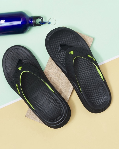 Buy Black Flip Flop Slippers for Men by DUKE Online Ajio