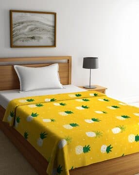 cortina eyelet curtain 120 GSM Printed Single Blanket-picture-43