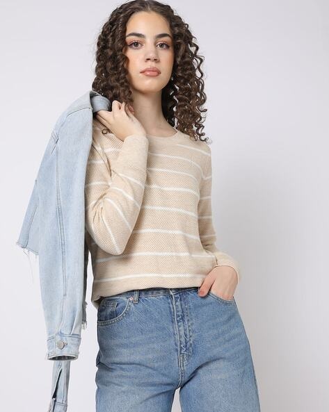 Buy Beige Sweaters & Cardigans for Women by GAP Online