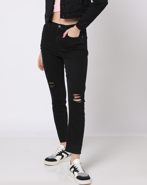 Gap mom jeans sale black