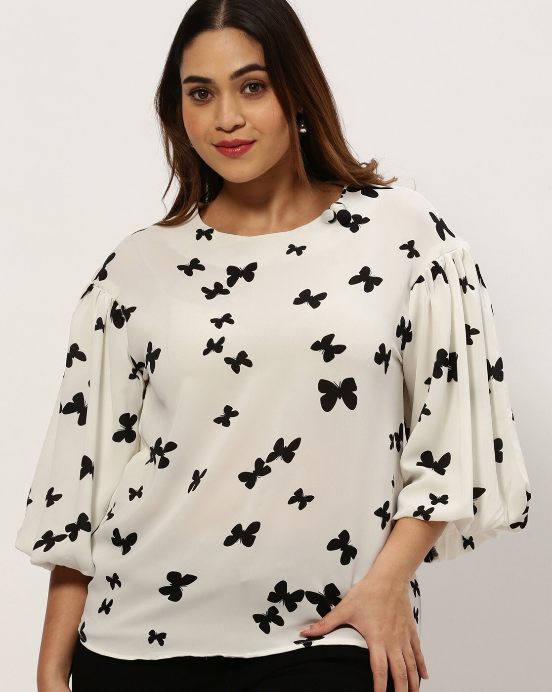 Buy White Tops for Women by SHOWOFF Online