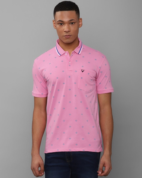 Allen solly pink t 2024 shirt