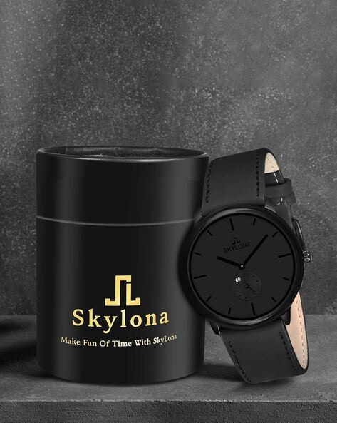 Buy Black Watches for Men by Skylona Online Ajio