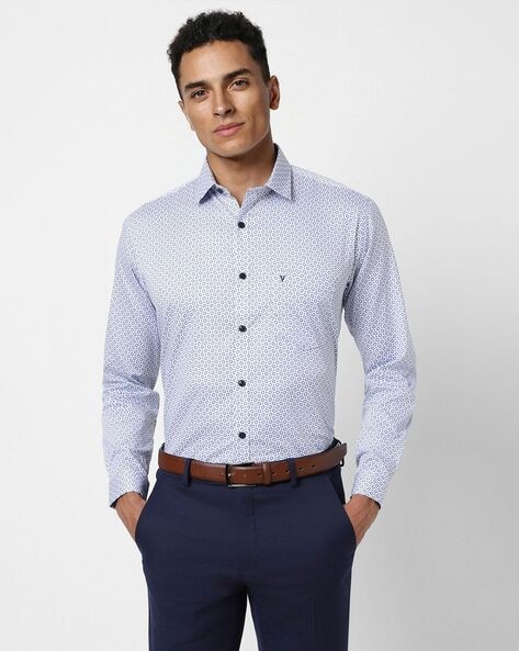 Buy Blue Shirts for Men by VAN HEUSEN Online