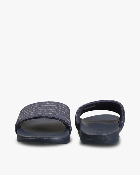 Adidas adilette slides navy blue hot sale