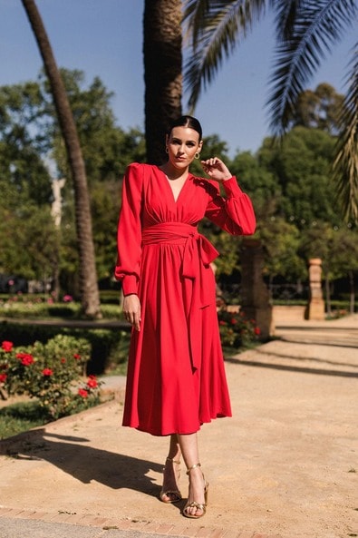 Buy red Dresses for Women by Khushboo Pankaj Online Ajio