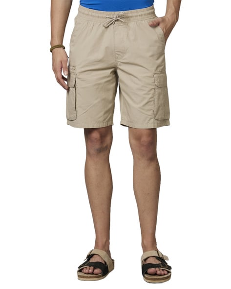 Celio Solid Regular Fit Shorts