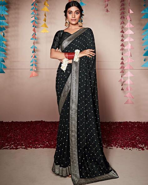 Silver Net Saree and Silver Net Sari Online Shopping