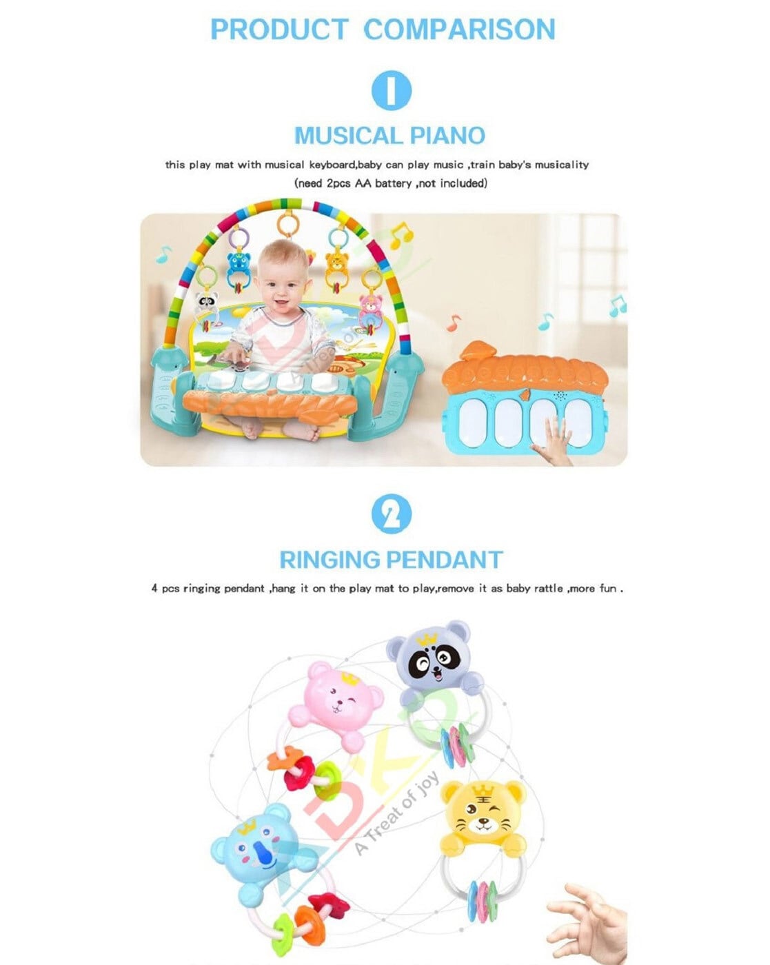 Fisher price musical sale baby