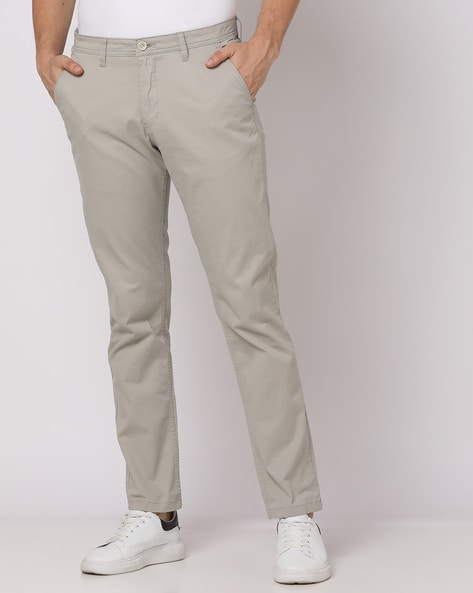 Buy Black Trousers & Pants for Men by JOHN PLAYERS Online | Ajio.com