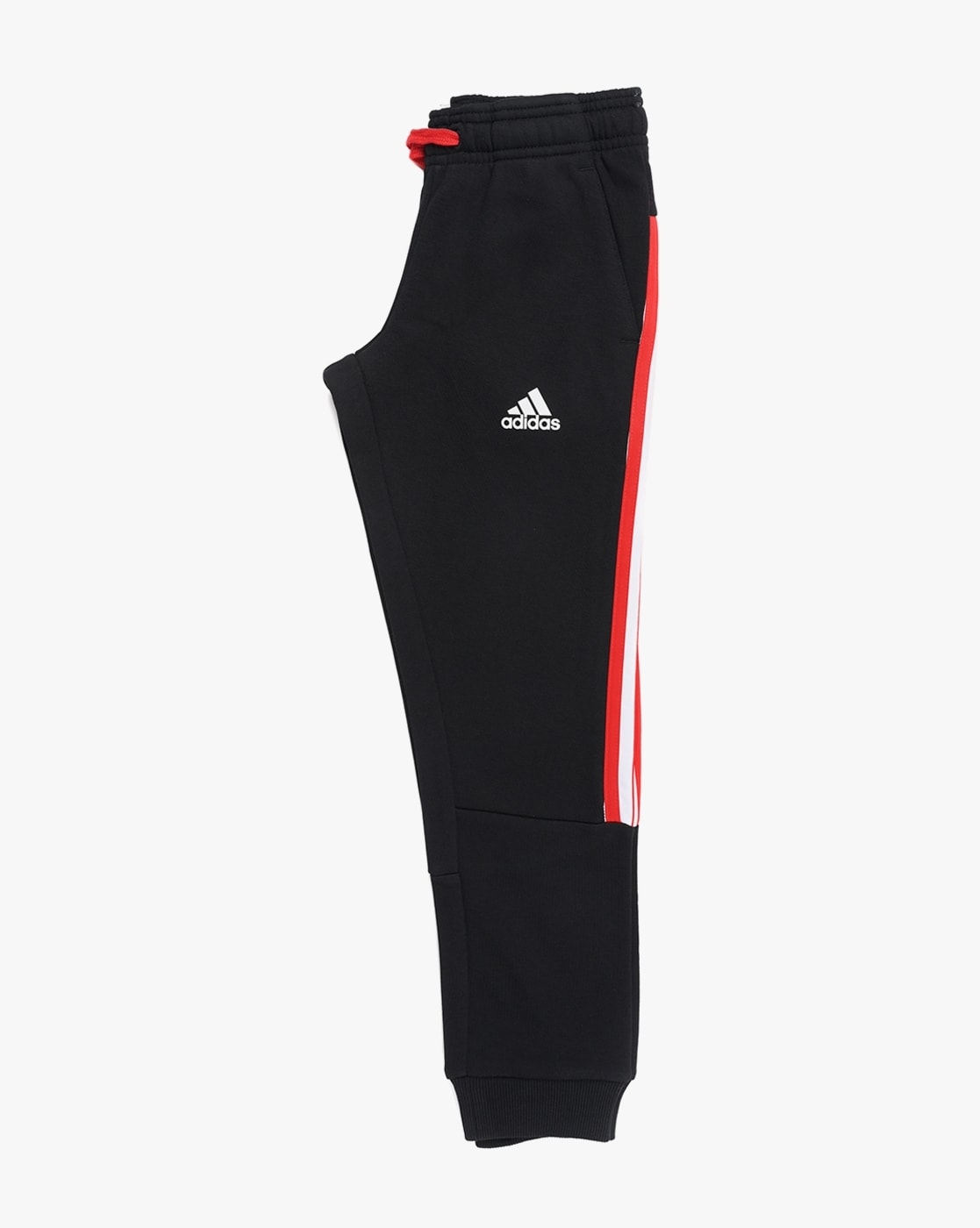 Black and red outlet adidas track pants