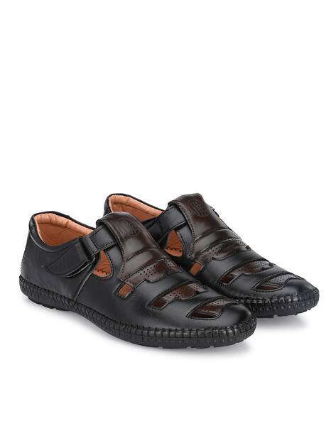 FOXYFOOT Round-Toe Shoe-Style Sandals