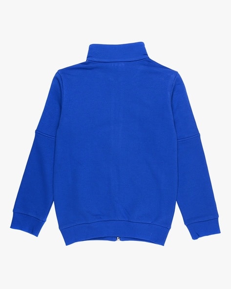 Blue hotsell sweat jacket