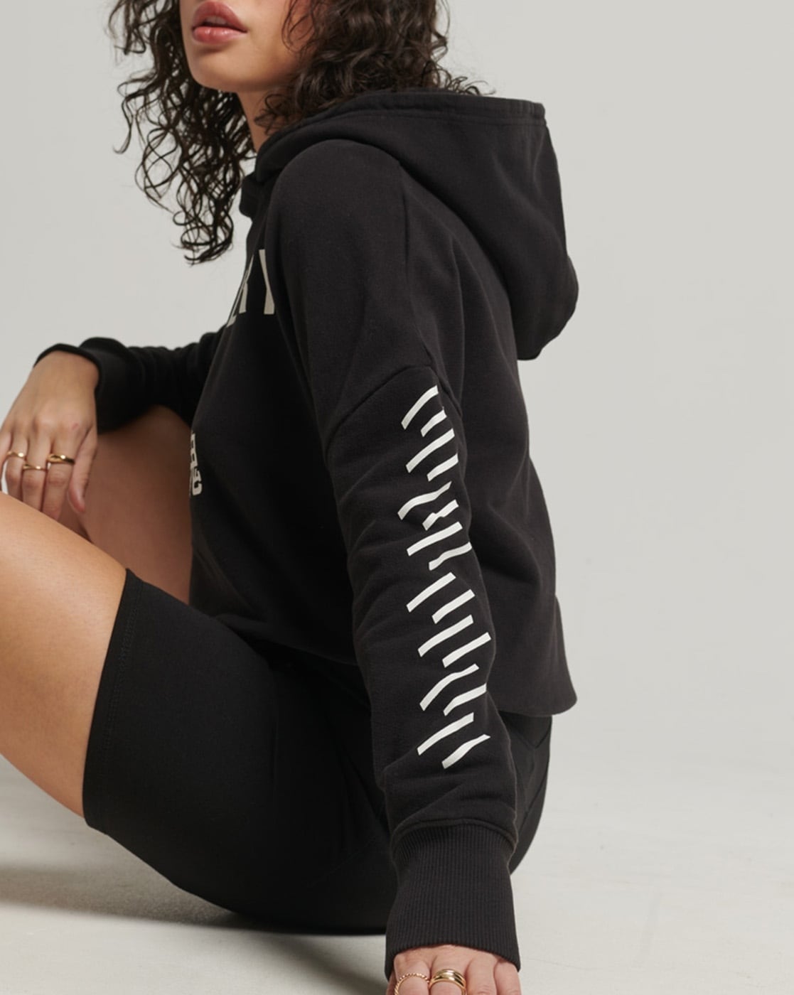 Buy Black Sweatshirt Hoodies for Women by SUPERDRY Online Ajio