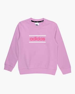 adidas kids Brand Print Round-Neck Sweatshirt-picture-28