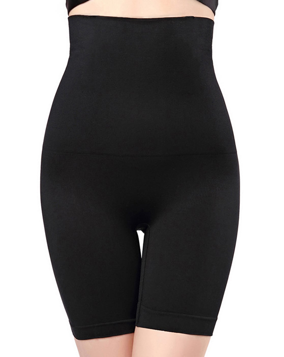 High-Rise Thigh Shaper with Elasticated Waist