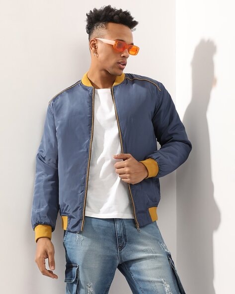 Buy Campus Sutra Men Full Sleeve Solid Stylish Casual Jacket Online at  Bewakoof
