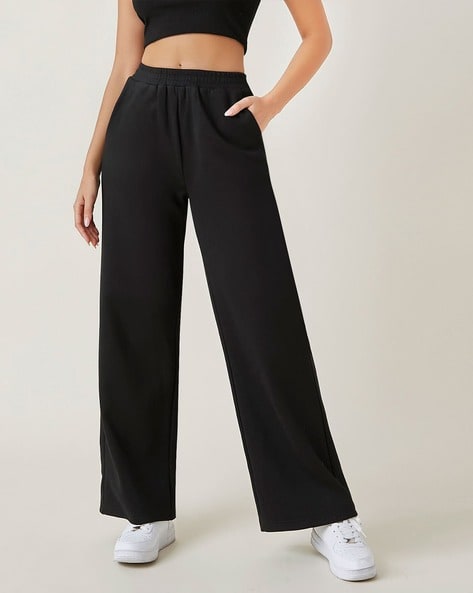 Buy Black Track Pants for Women by Paralians Online