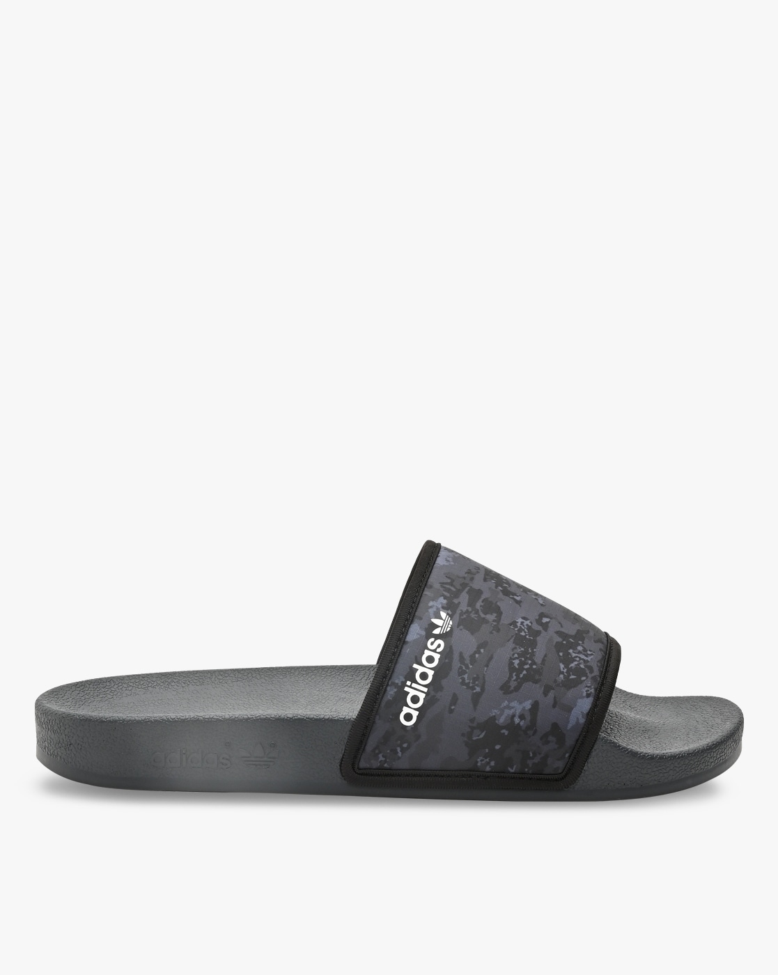 Mens grey hot sale adidas sliders