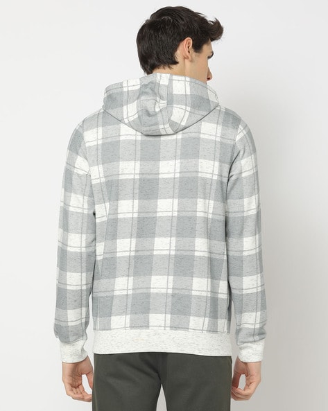 Champion checkered sweatshirt best sale