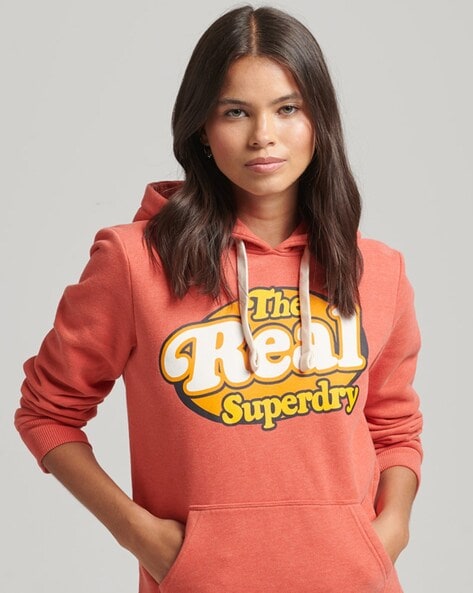 Superdry hot sale peach hoodie