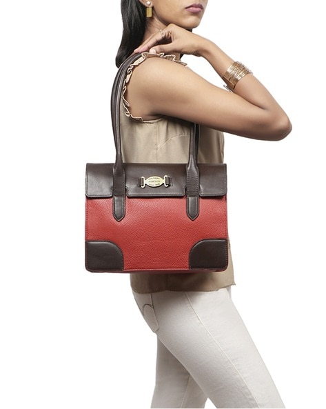 Buy Maroon Handbags for Women by HIDESIGN Online Ajio