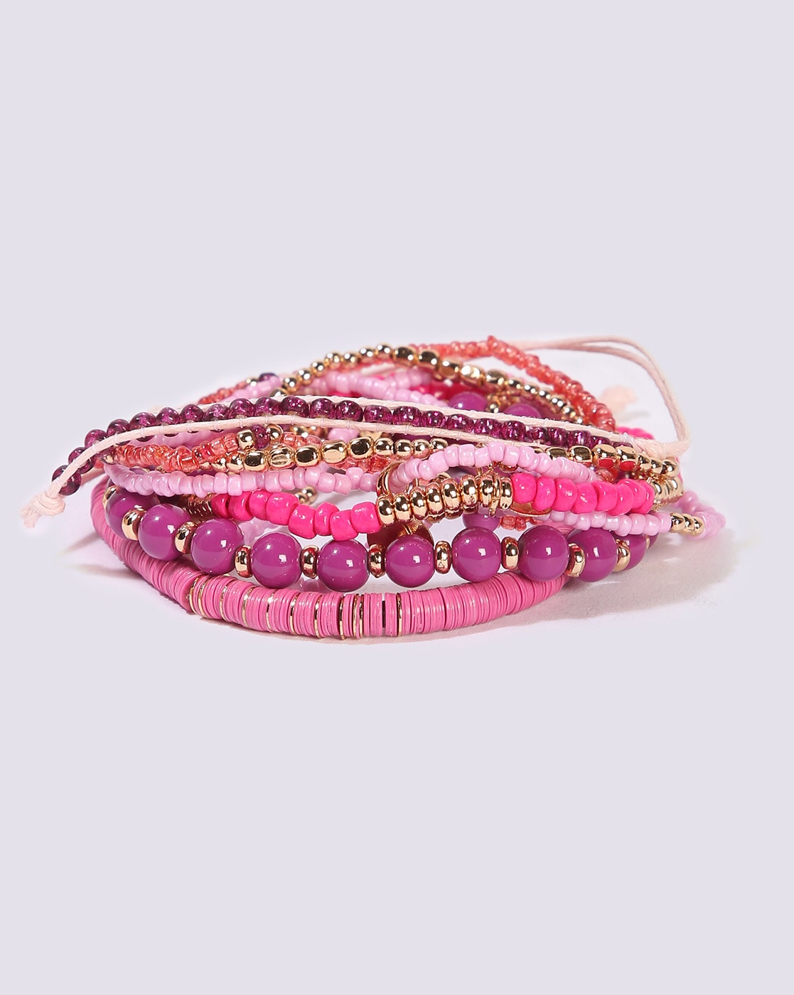 Necklush Wrap Bracelet / Pink & Purple / Unisex | Mens bracelet  personalized, Men wrap bracelet, Unique mens bracelet
