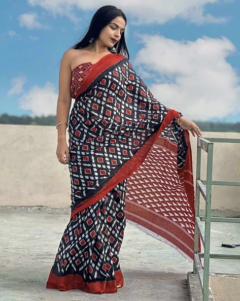 Buy Blue Sarees for Women by SWADESH Online | Ajio.com