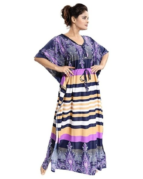 Buy Purple Nightshirts&Nighties for Women by The Kaftan Company Online