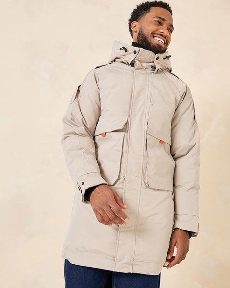 Buy Olive Solid Quilted Reversible Jacket for Men | Status Quo