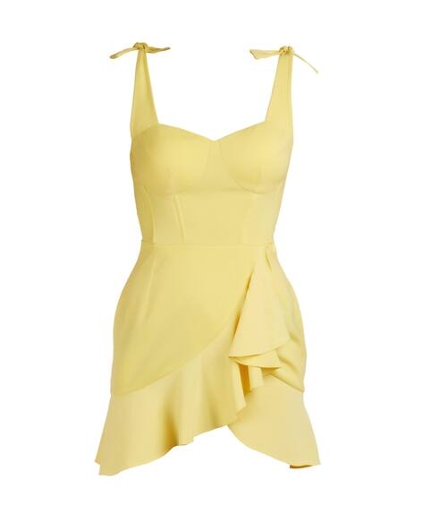 Ruffled A-Line Dress