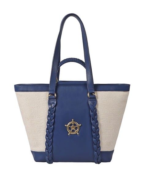 Buy Blue Beige Handbags for Women by HIDESIGN Online