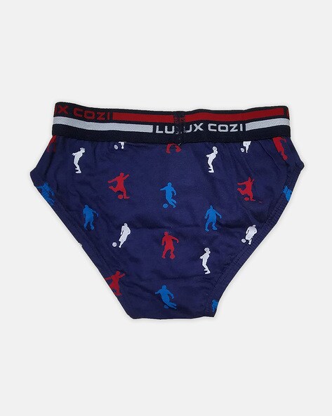 Buy Multicoloured Briefs for Boys by LUX COZI Online