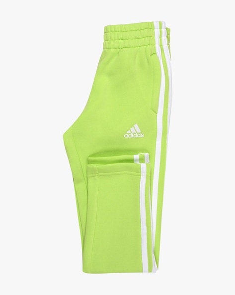 Lime green store adidas joggers