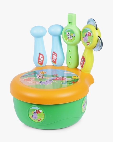 Fisher price laugh sale and learn drum