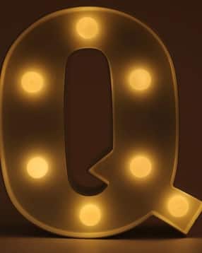 hamster london Unisex Alphabet-Q LED Light-picture-46