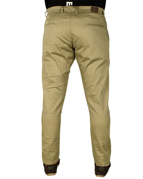 Buy Black Trousers & Pants for Men by Siyarams Inspiro Online | Ajio.com