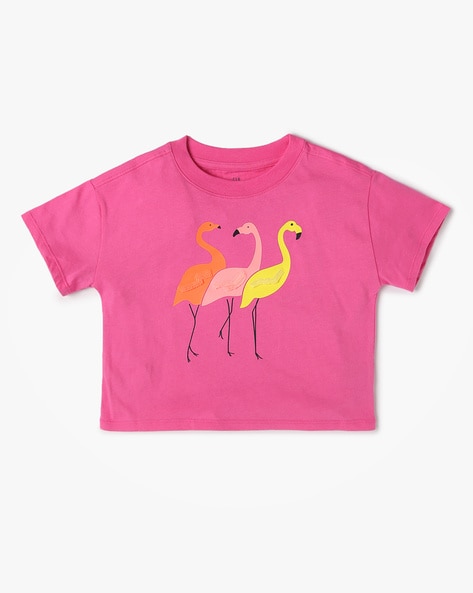 Gap Kids Graphic Print Round-Neck T-Shirt