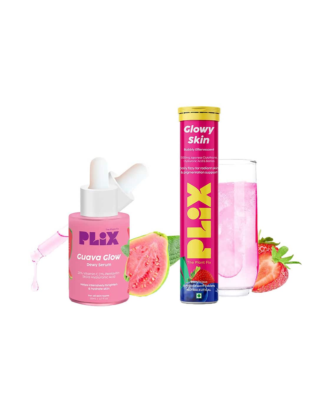 Buy Plix Glutathione Skin Glow Efferve... Online | Ajio.com
