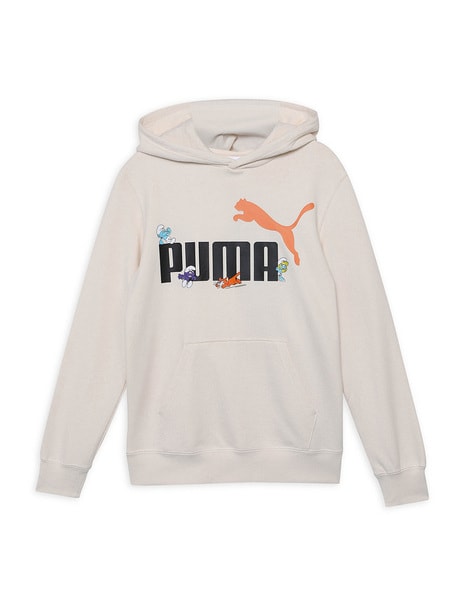 Puma cream store hoodie