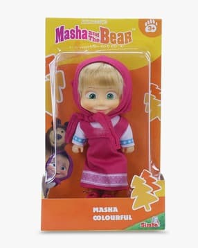 masha and the bear Girls Masha Colourful Toy Set-picture-13