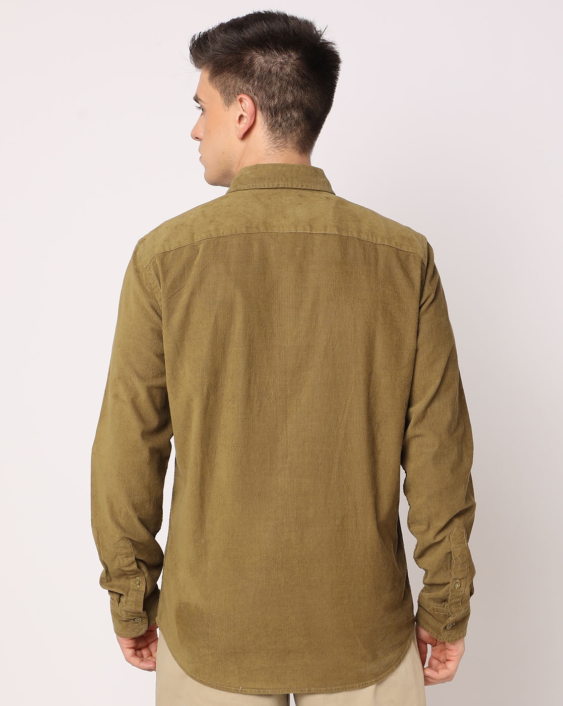 Regular fit Corduroy Shirt for Men