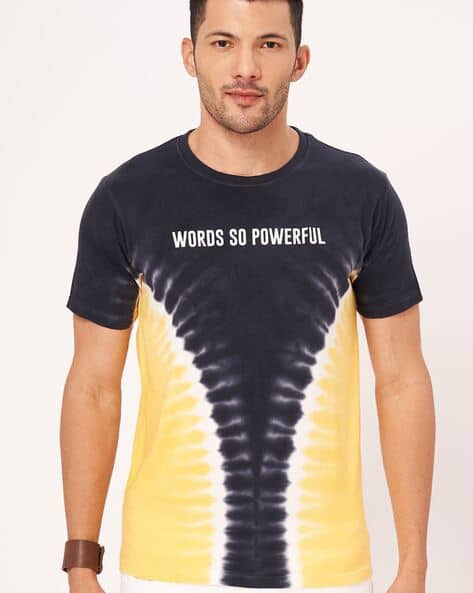 Tie Dye Crew-Neck T-Shirt