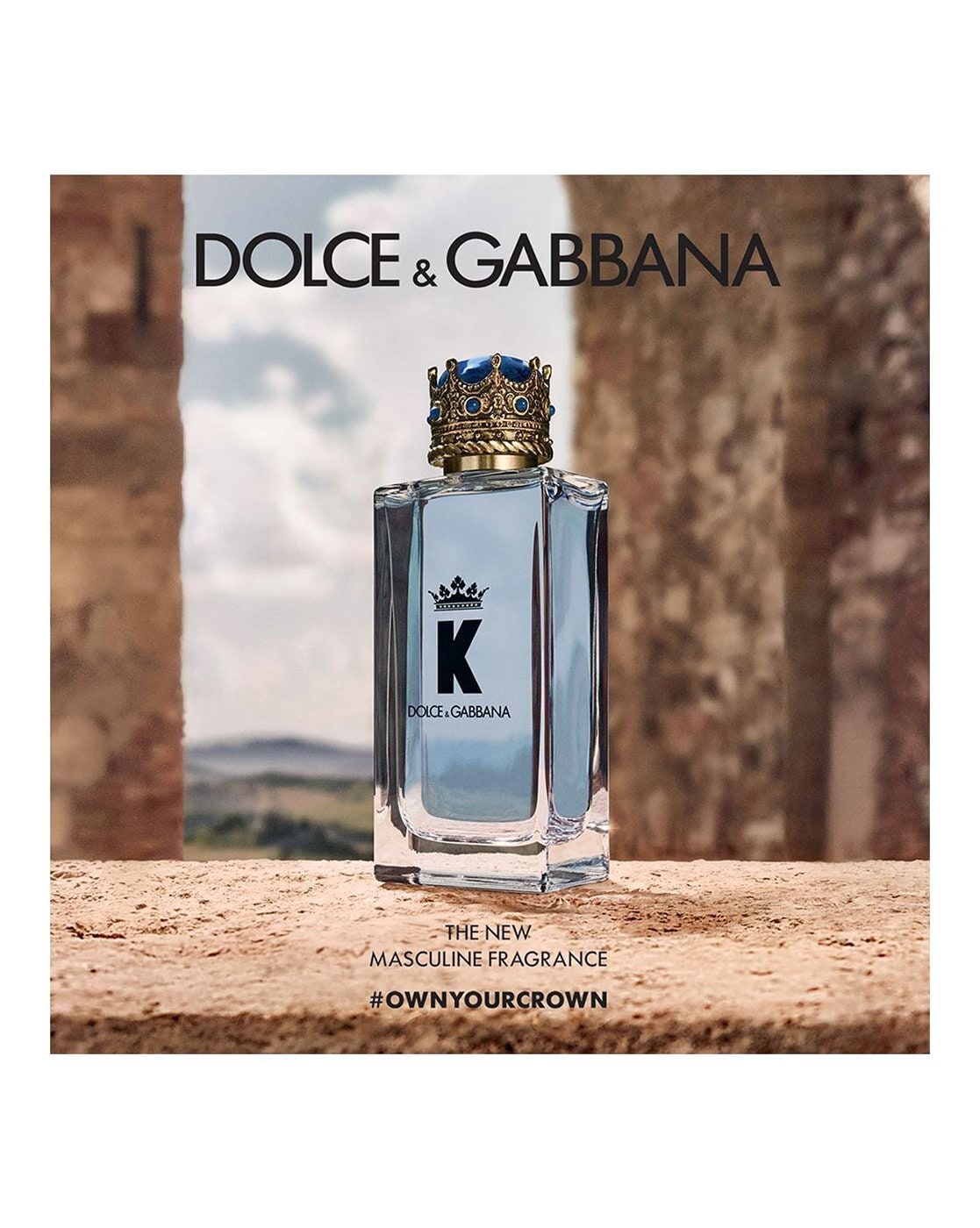 Dolce and gabbana outlet the new masculine fragrance