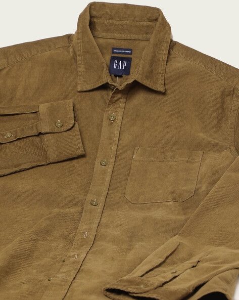 Regular fit Corduroy Shirt for Men