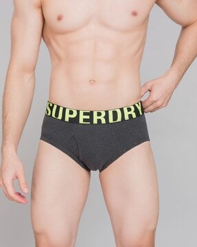 Superdry Offset Logo Hipster Briefs 2024, Buy Superdry Online