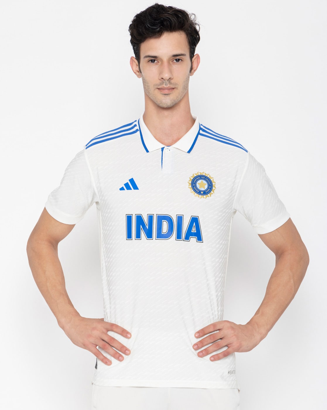 Cricket white discount jersey online india